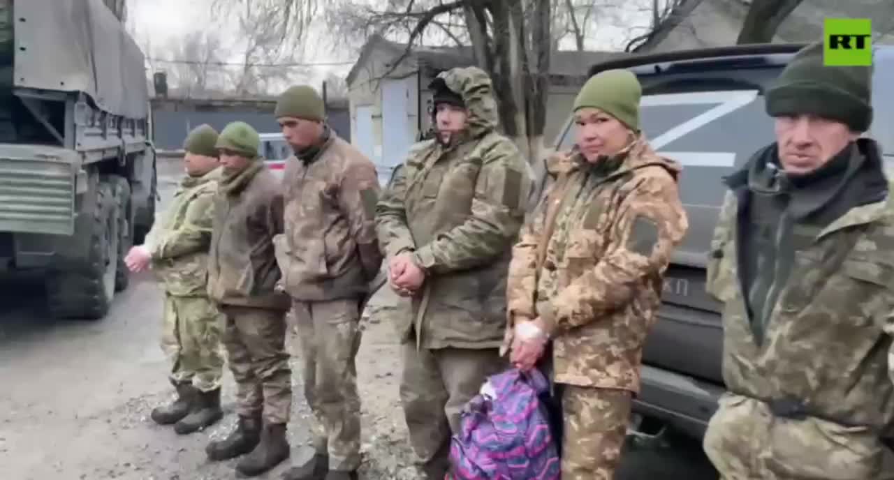 Ukraine War - Ukrainian prisoners of war