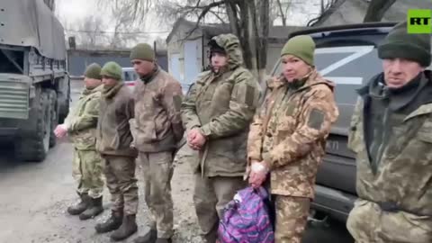 Ukraine War - Ukrainian prisoners of war