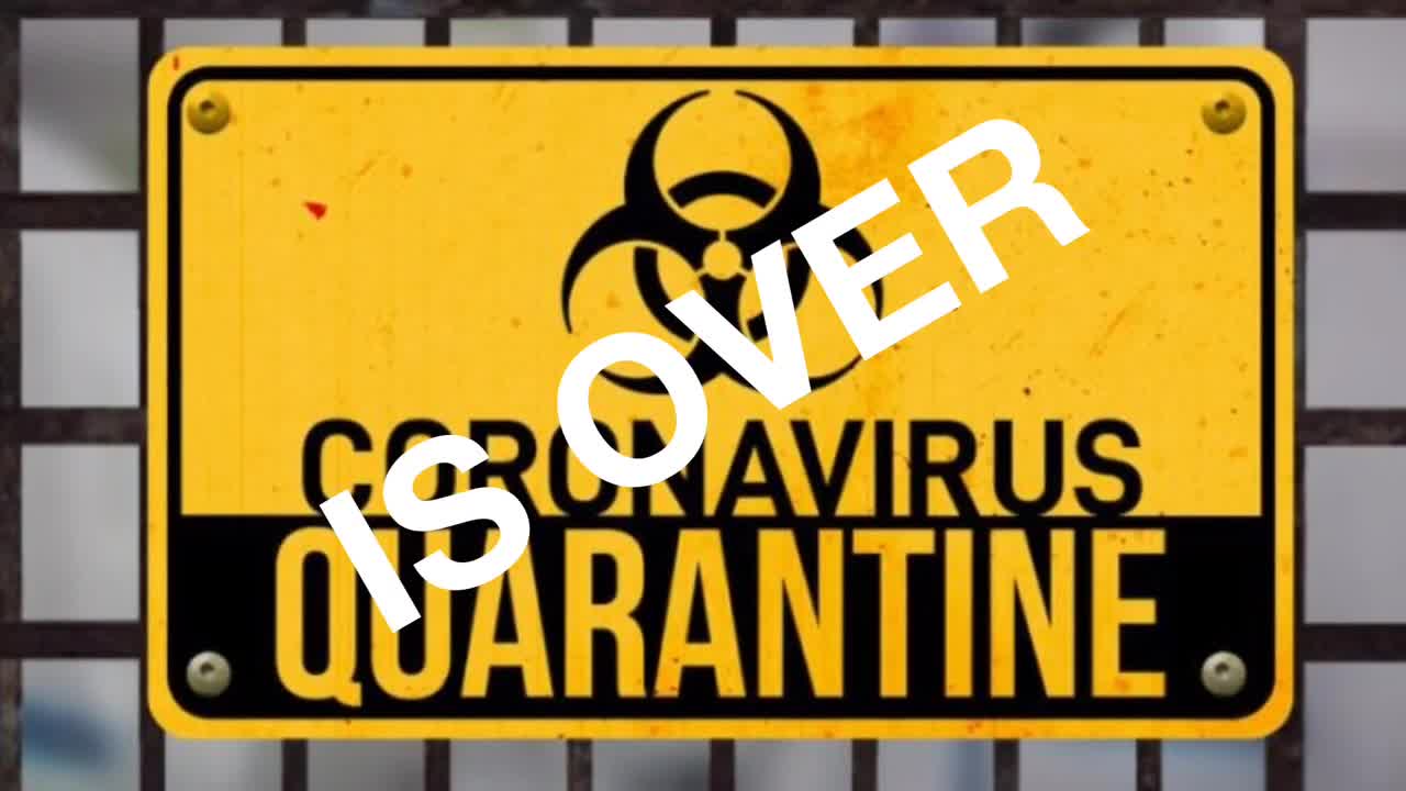 First 10 seconds out of quarantine... (FUNNY PET VIDEO)