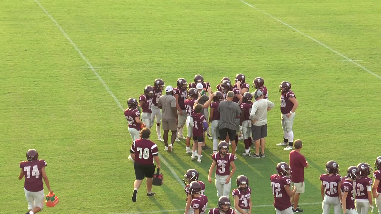 Fentress County Crush Football 8/8/24