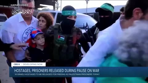 Israel -hamas truce begins with swop of hostage and prisoner