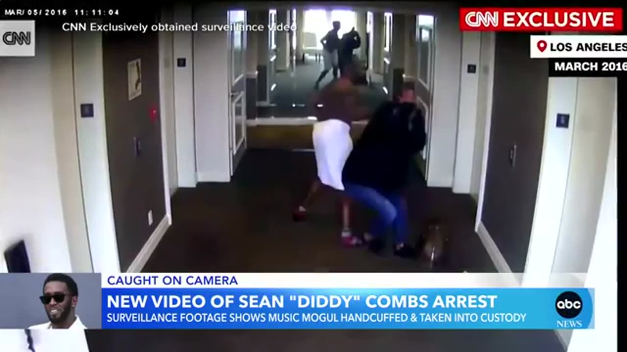 When Combs was under arrest...