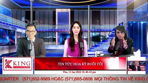 TIN TỨC HOA KỲ BUỔI TỐI - 01/13/2022 - KMCmedia Channel