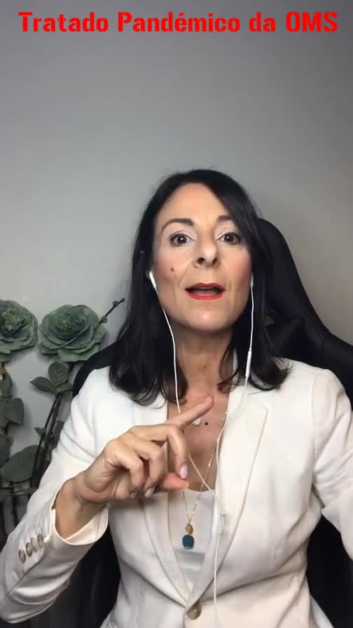 Dra. Rita Rocha - Tratado Pandémico da OMS e a Soberania de Portugal!?