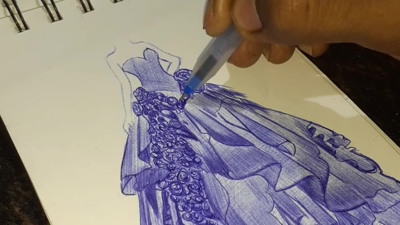 Pen drawing