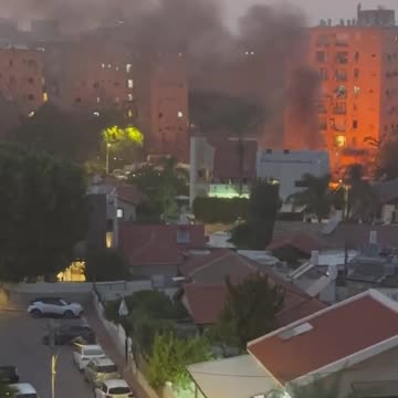 Hamas firing rockets into Israel Again