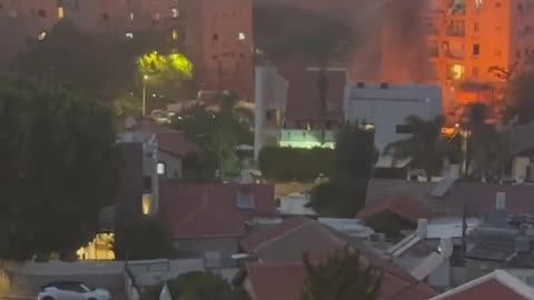 Hamas firing rockets into Israel Again