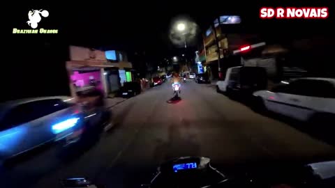 18- Brazilian Police vs High Speed Motorcycle (ENG SUB)