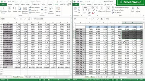 Excel lesson 5