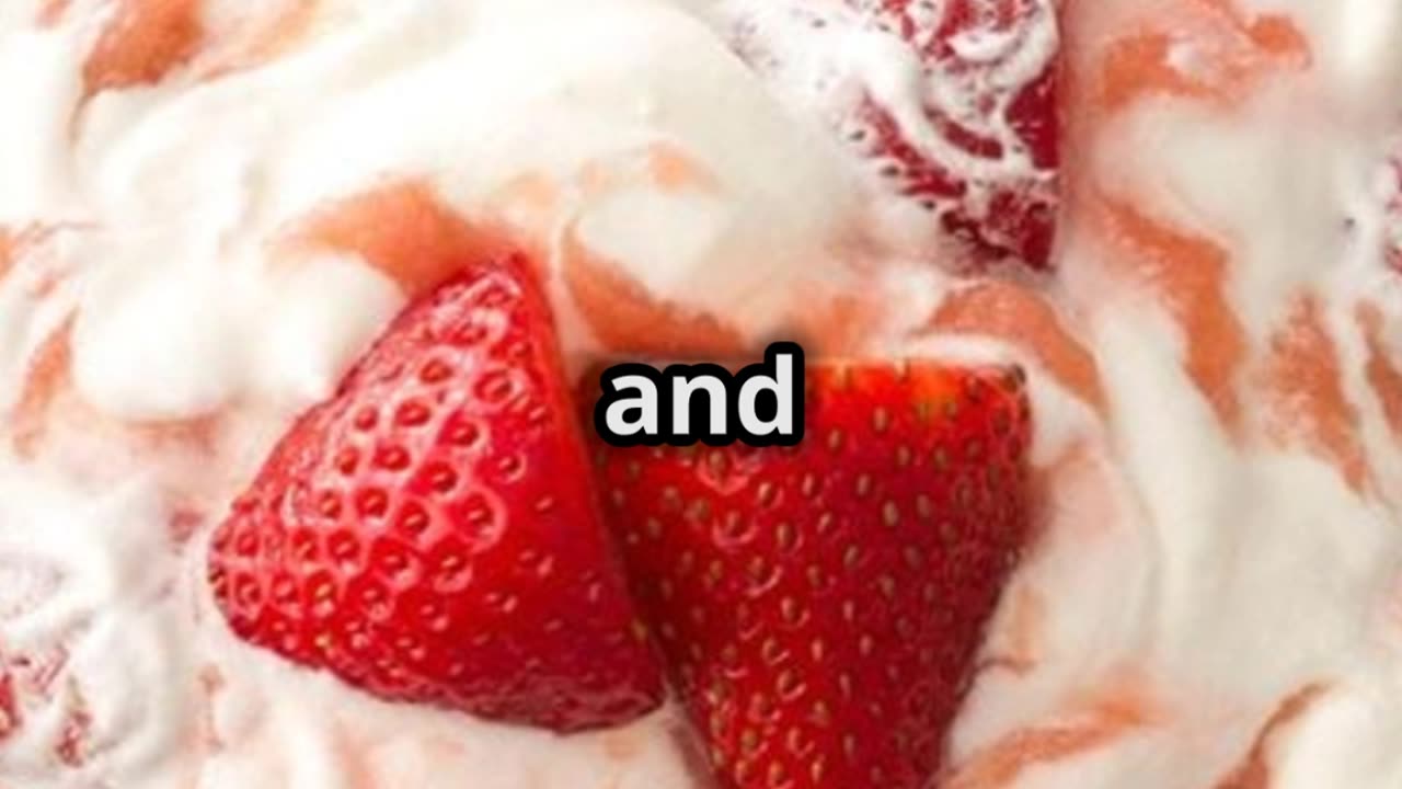 Rhubarb Fool with Strawberries recipe