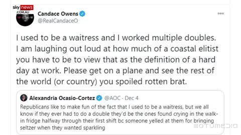 CANDICE OWENS ON AOC 'SPOILED ROTTEN BRAT'