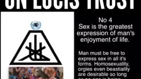 ⚠️ U.N. + Lucis trust = Nations United under Lucifer (Satan) ⚠️