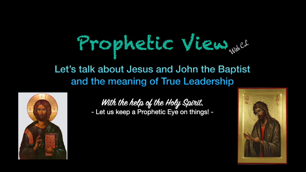 Let's talk about Jesus and John - And True Leadership! (Part 2)