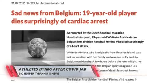DOZENS Of Pro Athletes Around The World Dropped Like Flies With Heart Problems