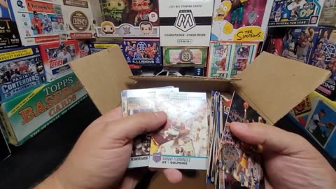 Second Mystery box of trading cards full video