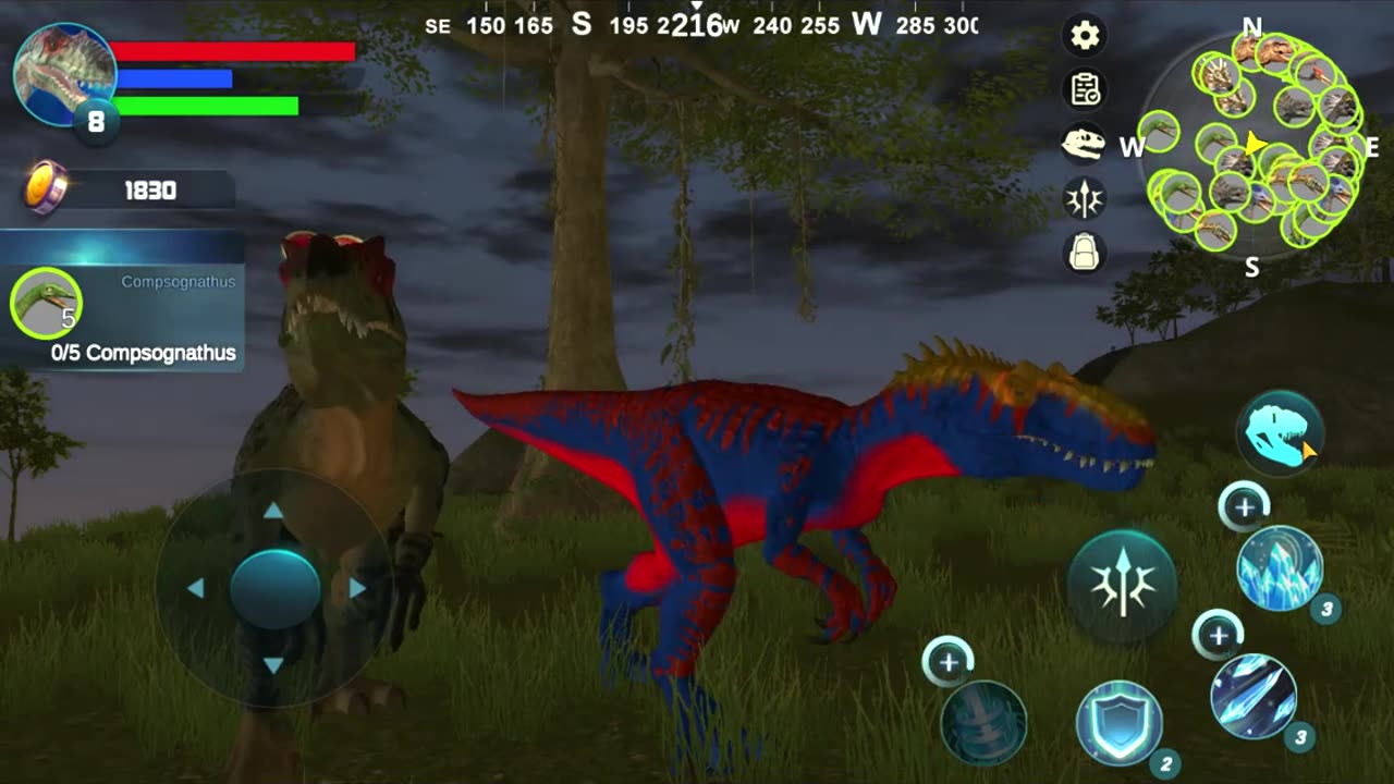 Dinosaur Fights in Allosaurus Simulator Game - Part 9