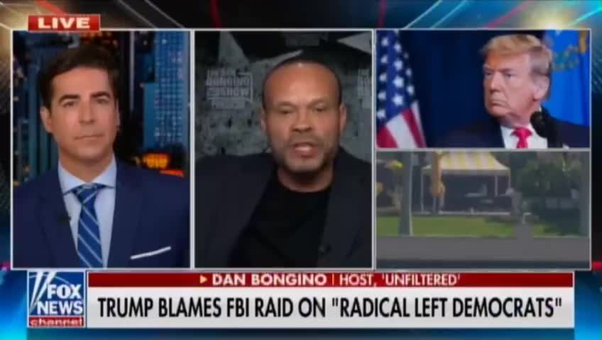 'This Is Some Third World Bullshit' Dan Bongino Weighs In On FBI Raid On Trump's Home