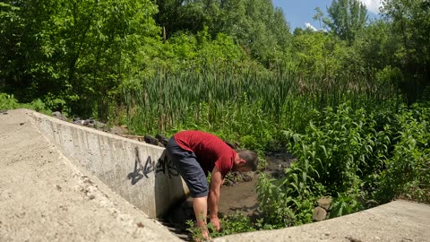 🚮🗑️💦 Cleaning Every Creek & River In Ottawa 🍁 Healthy Flowing Water Helping The Ecosystem 🌴🌳