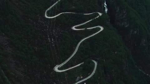 World's crazy road