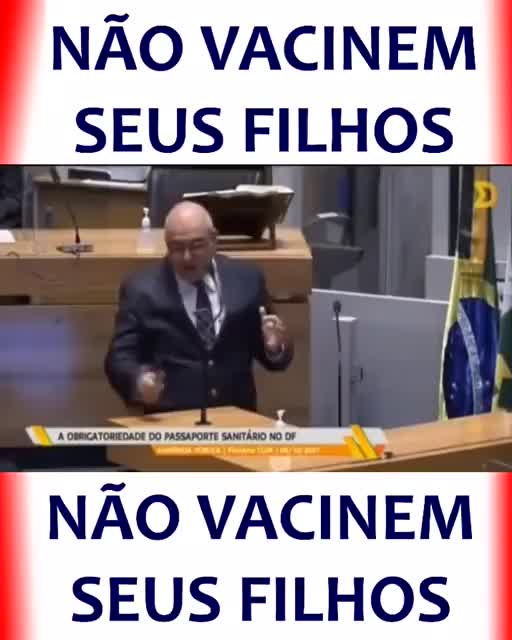 NÃO VACINEM SEUS FILHOS