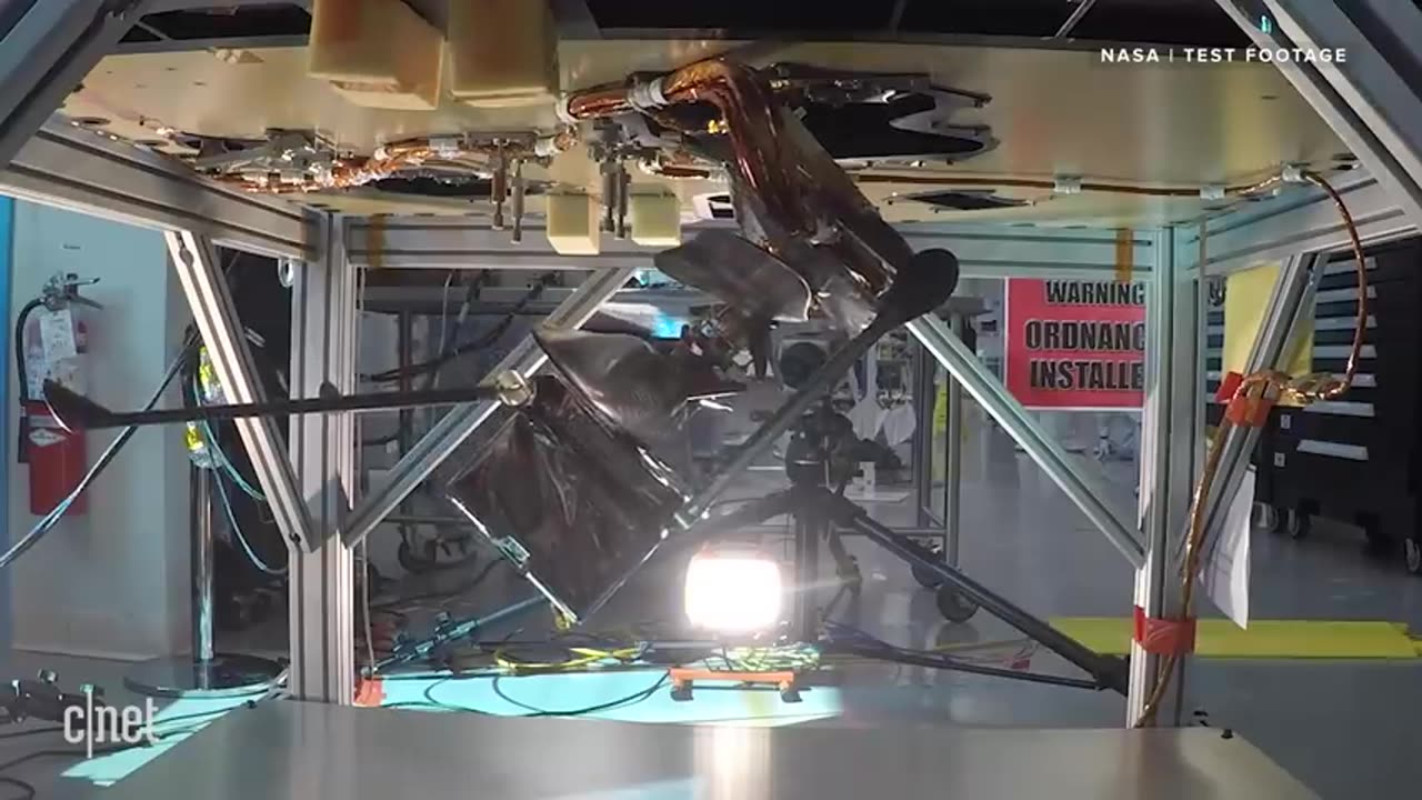Watch the Ingenuity helicopter's first flight on Mars