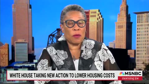 Marcia Fudge: "Housing prices, especially rent, are going up 10-20% annually"