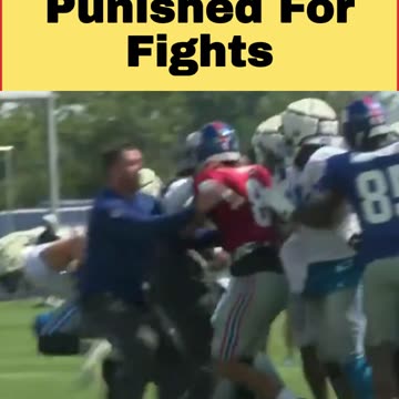 Lions And Giants Punished For Fights