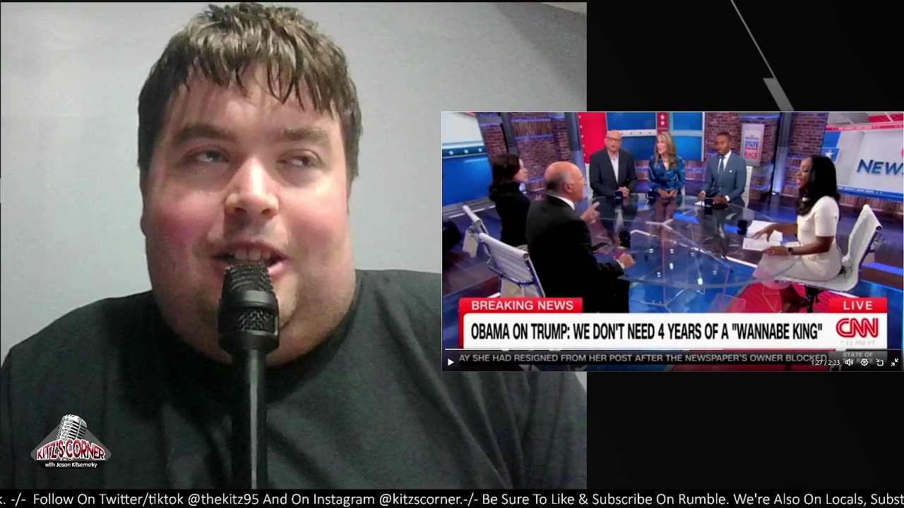 CNN GOES INTO BRAWL when Kevin O'Leary gives Kamala criticism