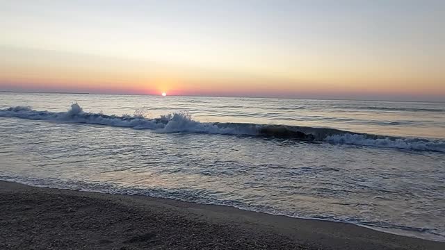 Răsărit de soare la Mamaia