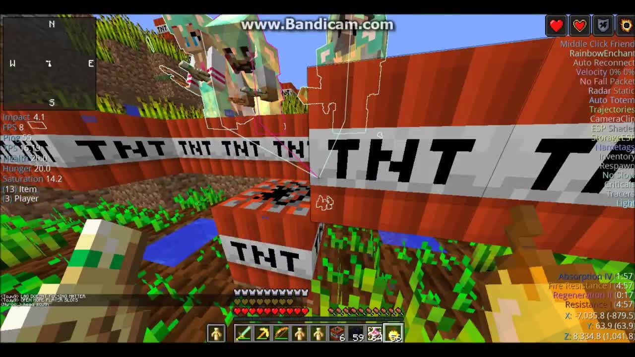 2b2t: removing an illegal farm