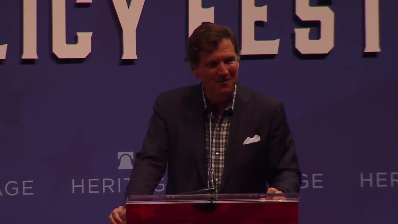 Tucker Carlson talks about JD Vance