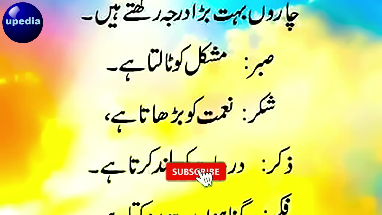 Sabar, Shukar, Zikar Or Fikar | Aaj Ki Achi Baatein