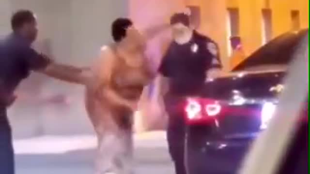 I tried to beat the policeman, but watched what he did to her