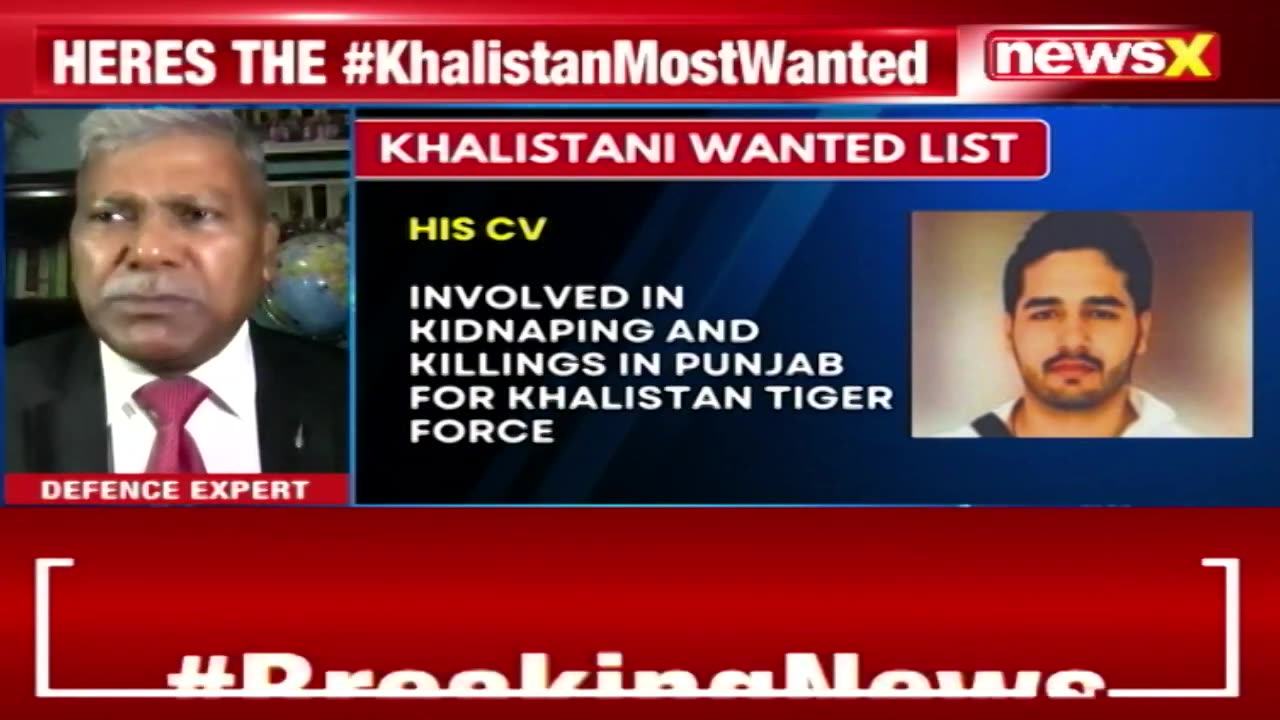 INDIA-MOST WANTED KHALISTANI TERRORIST