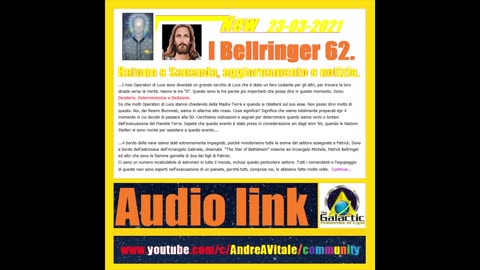 I Bellringer 62. Hatonn e Sananda, aggiornamento e notizie