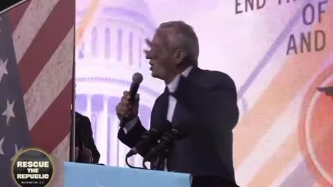 ROBERT F KENNEDY, JR’S SPEECH AT RESCUE THE REPUBLIC 🦅