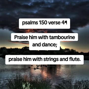 Psalms 150 verse 4