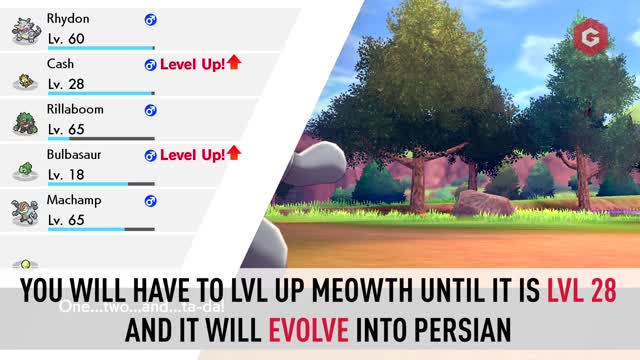 HOW TO EVOLVE MEOWTH IN POKEMON SWORD AND SHIELD!