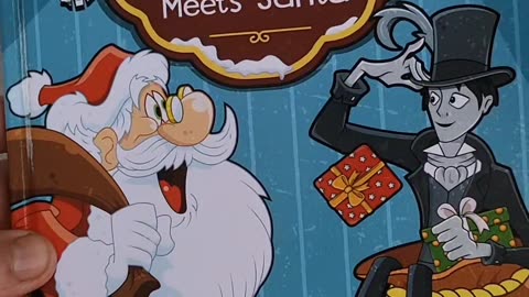 Get a feel for our book Mr FlannelFoot meets Santa
