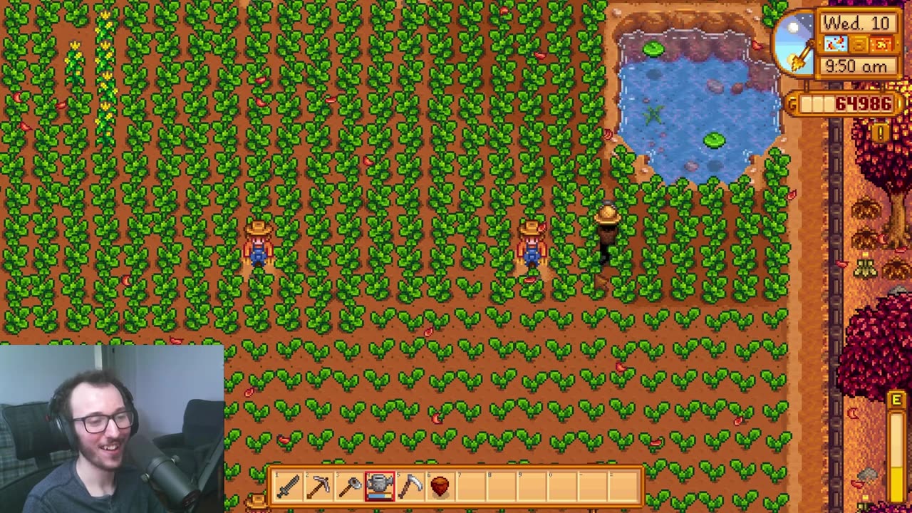 Playthrough Highlights with Mixer and Skarrzhya Part 8 | Stardew Valley