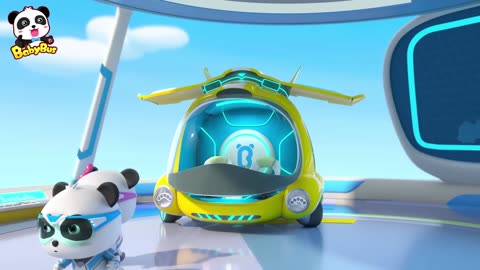 Air Traffic Police Officer | Super Panda Rescue Team | Kids Cartoon | Kids Animation | BabyBus