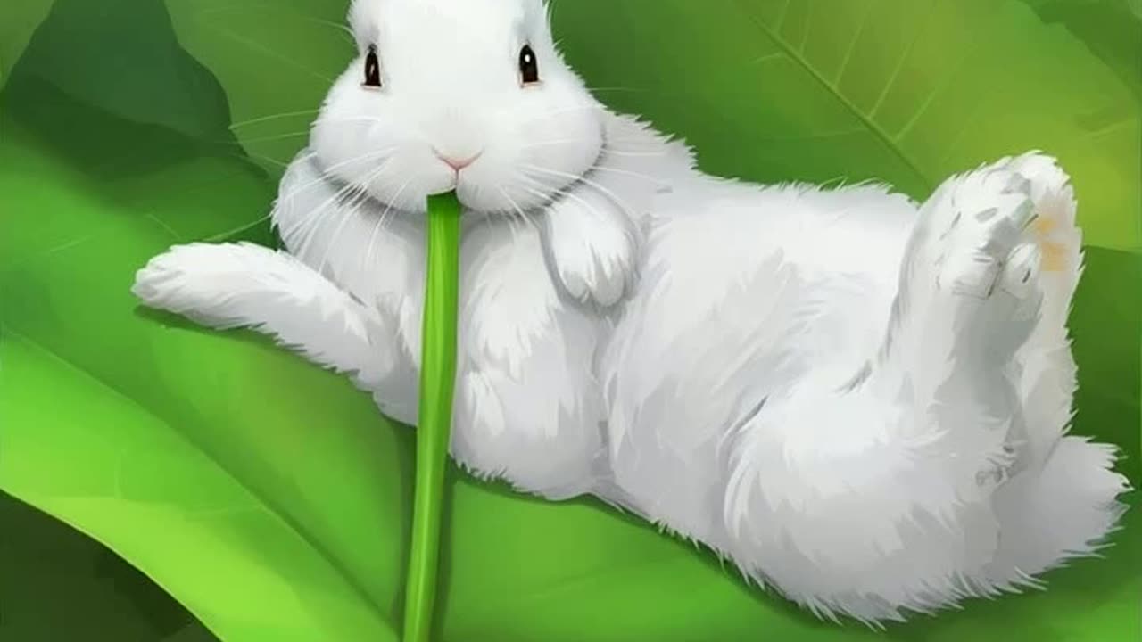 ✅Funny little bunny. Futuristic Video. #baby #cartoon #funny #bunny #animation #shorts