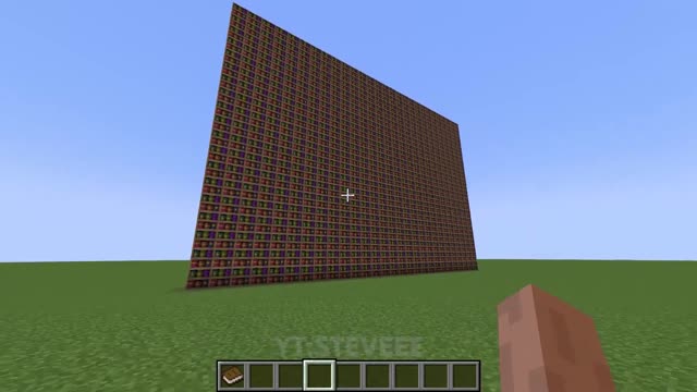 how to make rgb screen in minecraft