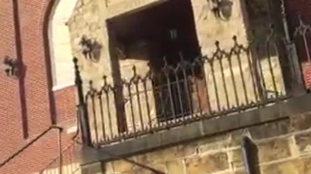 Video of the outside of the Shrine of St Peter & St Paul Cumberland