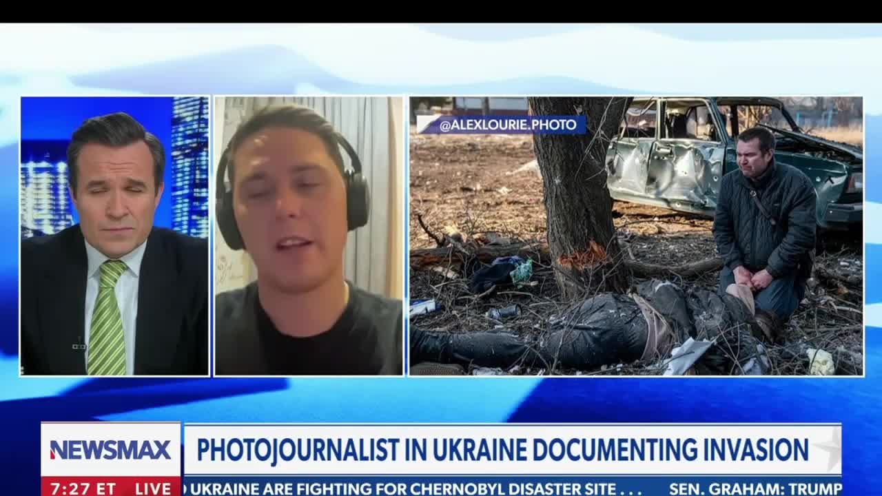 Photojournalist Alex Lourie in Ukraine Documenting the Russian Invasion