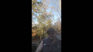 Roughly "Blue Shadows on my Trail"