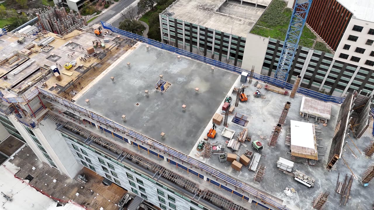 Dell Seton Medical Center at The University of Texas - construction of the $280 million expansion.