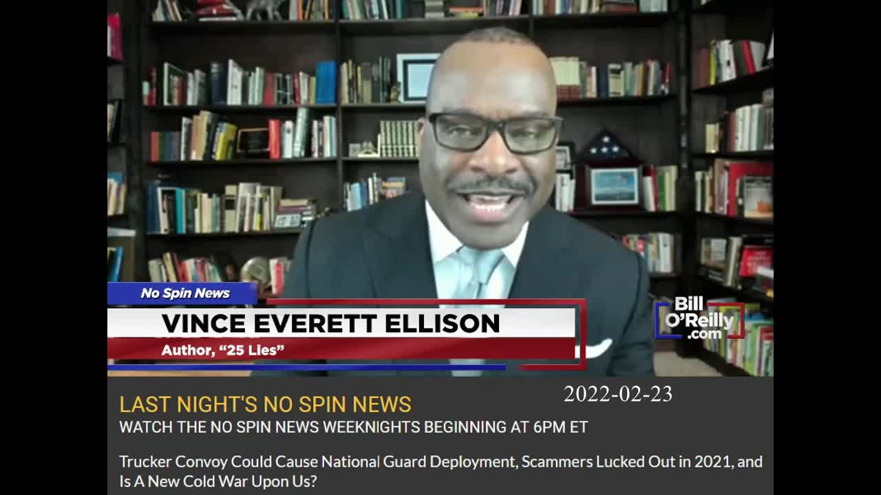 Bill O'Reilly 2022-02-23 No Spin News Segment: Violent Crime with Vince Elliott