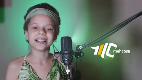 American kid singing Nigerian song