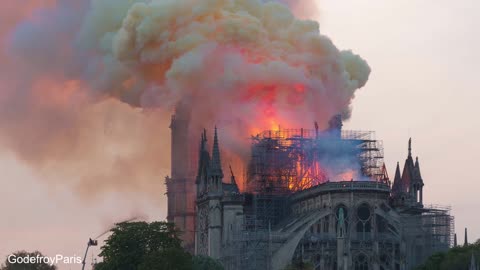 Notre Dame Antichrist Appears at Ceremony